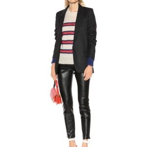 ISABEL MARANT ÉTOILE ZEFFERY FAUX LEATHER LEGGINGS